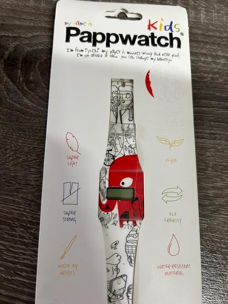 Pappwatch kids dizajnove hodinky,