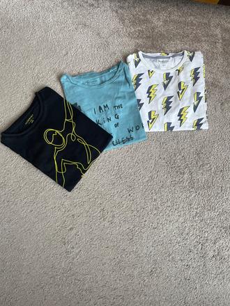 Tričko - 3ks, reserved,140