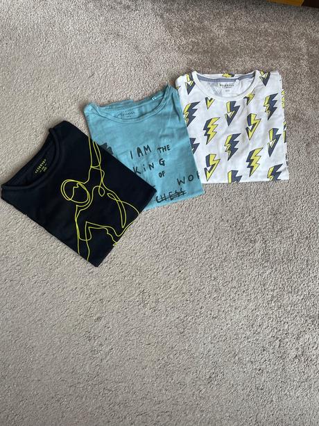 Tričko - 3ks, reserved,140