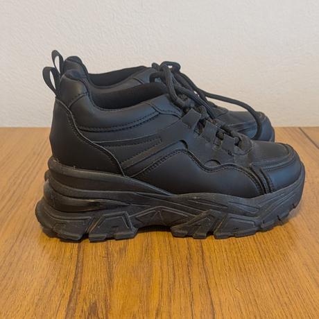 Dievčenské botasky na vysokej platforme, 37