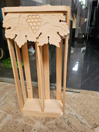 Box darčekový, drevená krabica na víno,