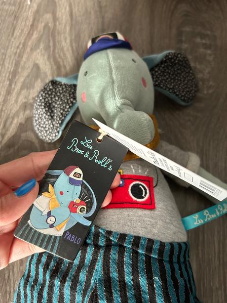 Moulin roty novy slon pablo 54cm, 