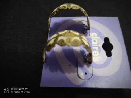 Náušnice claire's,