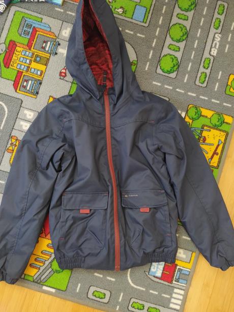 Obojstranná prechodná bunda, quechua,122