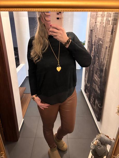 Sveter s prehľadným chrbtom h&m v. m, h&m,m