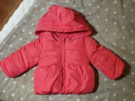 Dievčenská zimná bunda 3-6m, 68