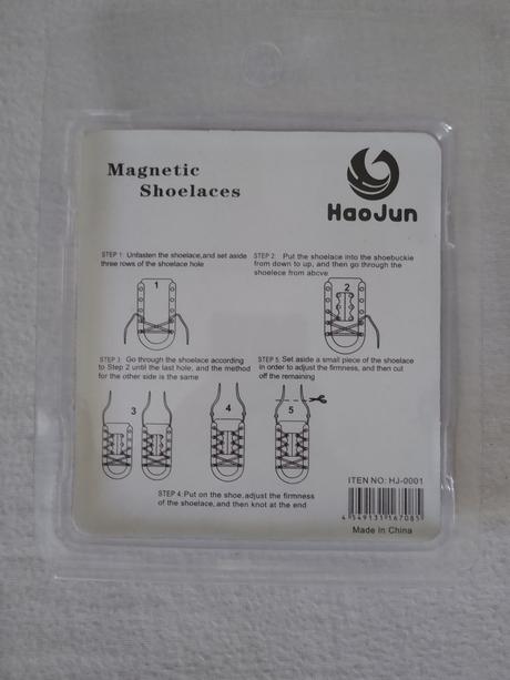 Magnetické šnúrky do topánok, 