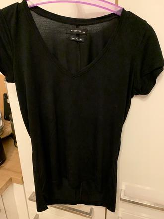 Cierne tricko, reserved,s