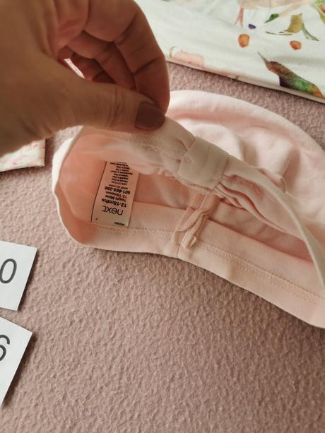 Tenšie čiapky+čelenka,klobuky hm, next, handmade, 80