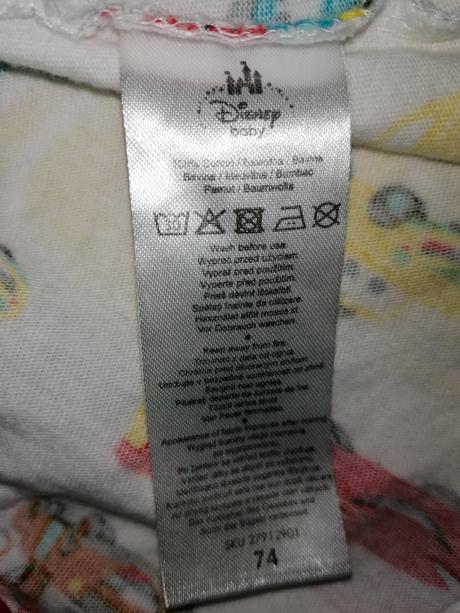 Tričko cars, disney,74