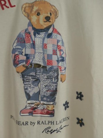 Ralph lauren bear luxusne ikonicke damske tricko, ralph lauren,s