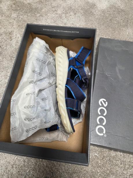 Značkové sandalky, ecco,36