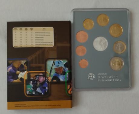 Sada minci slovensko 2012 proof, 