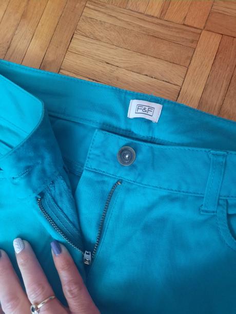 Dámske riflové nohavice, f&f,36