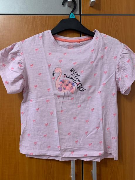 Tričko s plameniakom, next,152