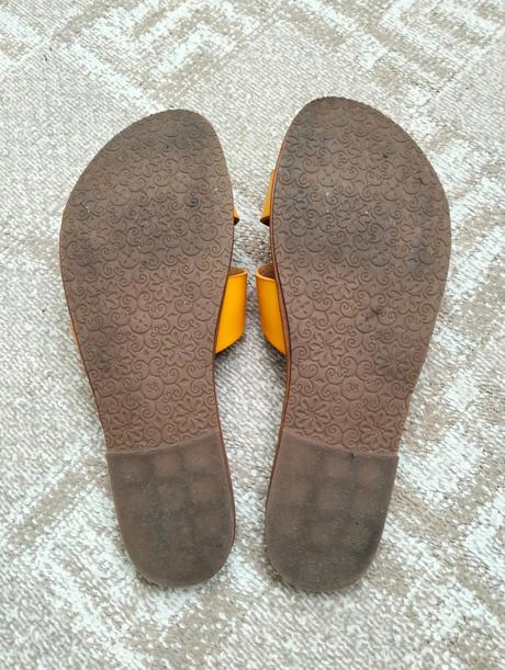 Dámske sandále žlté, graceland,38