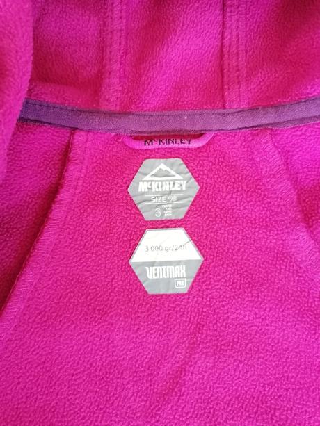 Dievcenska vetrovka mckinley, mckinley,98