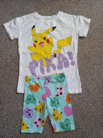 Súprava pikachu, h&m,128