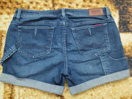 Riflove sortky superdry, superdry,m