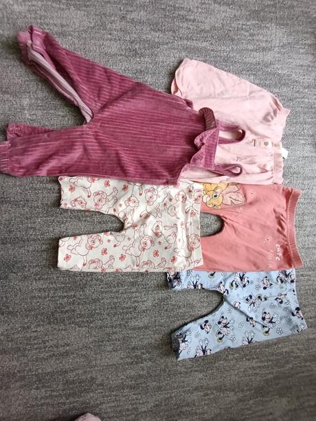 Mix oblečenia pre dievčatko 68, 68–80