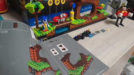 Lego sonic s krabicou ako nove, 