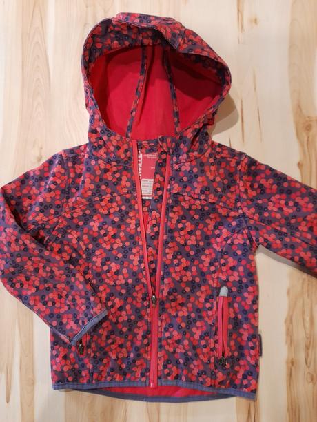 Softshellová bunda fialová, 110