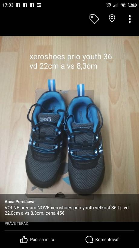 Xeroshoes prio 36, 36