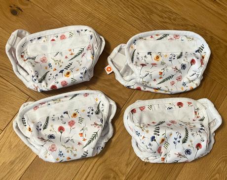 Látkové plienky xkko 4 ks, kikko/xkko,2 kg - 6 kg