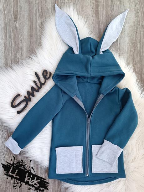 Zateplený mikino- kabátik, 74 - 128