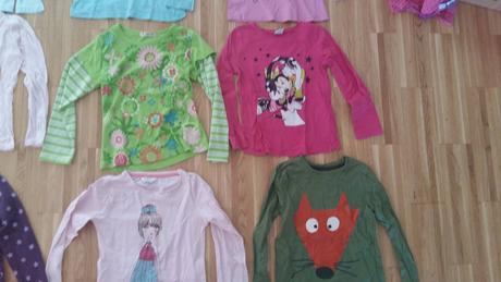 Tričká s dlhým rukávom vo výbornom stave, 2,50/ks, c&a,122