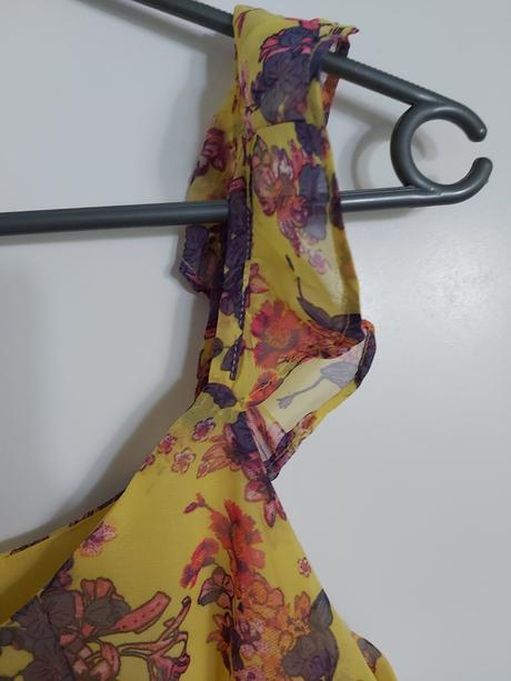 Žlté kvetinové šaty, takko,34