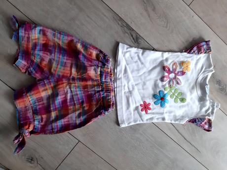 Komplet tričko šortky, 98