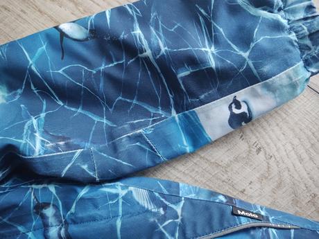 Zimná bunda zn.molo, motív tučniaci, 128