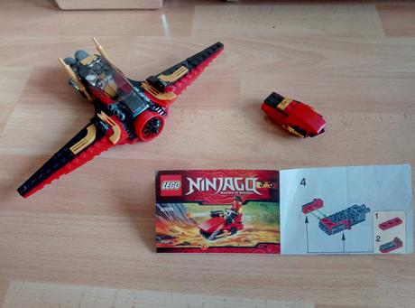 Lego ninjago kaiove nekomplet vozidlá, 