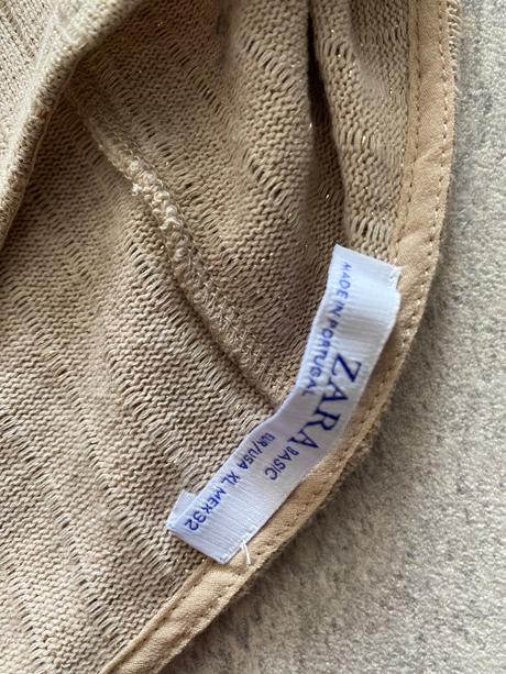 Kratsi oversize pulover, zara,l