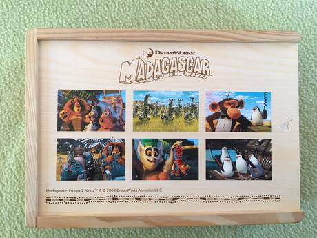 Drevene puzzle madagascar,