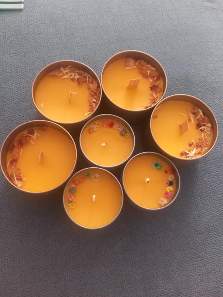 Prírodné sviečky zo včelieho vosku, 