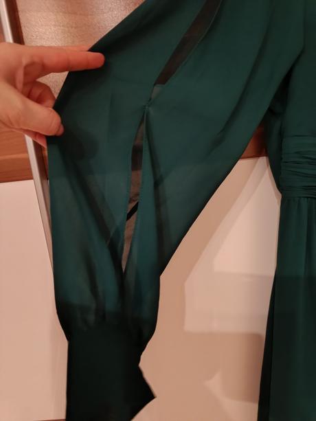 Krásne zelené šaty veľkosť 46, 46