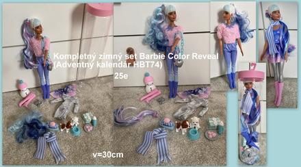Kompl. set barbie color reveal s prísluš. znmattel, 