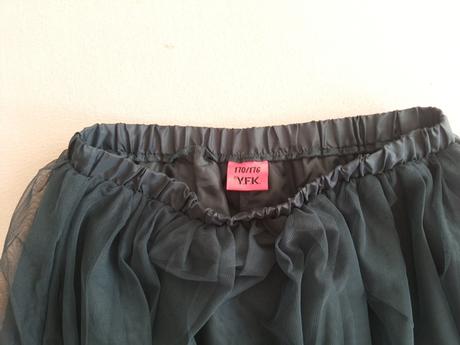 Modrozelena tylova sukna, 170