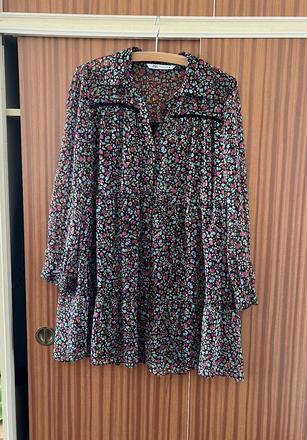 Kvetinové šaty, zara,l