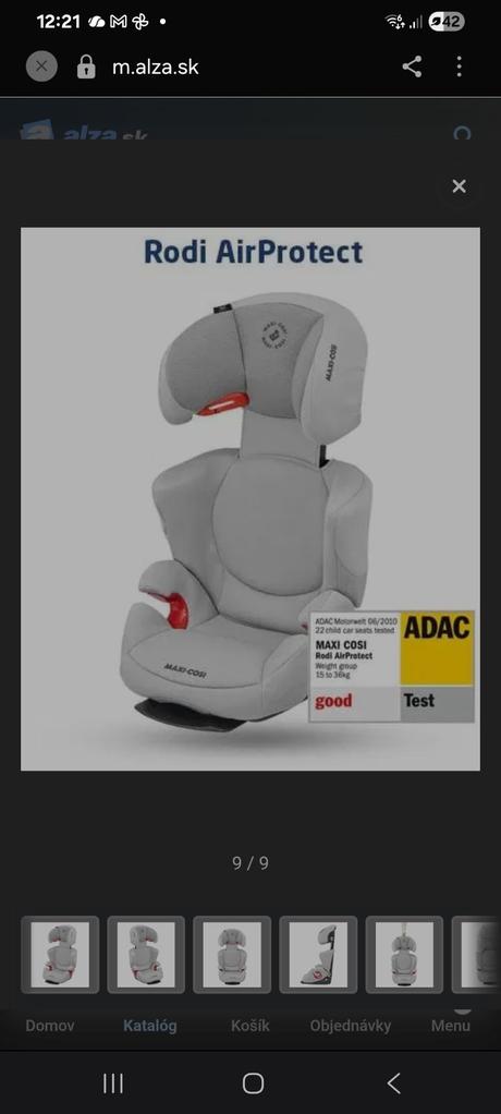 Autosedacka, maxi cosi