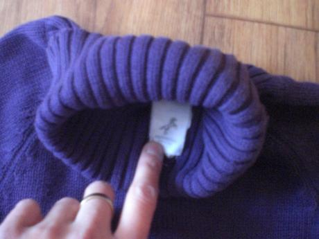 Tmavofialový poloroláčik 104 ako nový, palomino,104