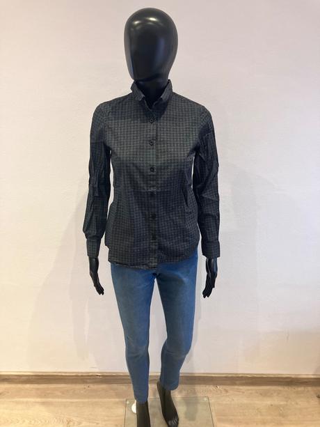 Dámska vzorovaná košeľa slim, s