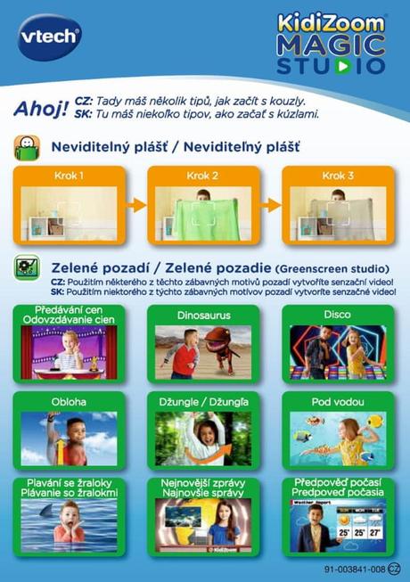Kidzoom magic štúdio vtech,