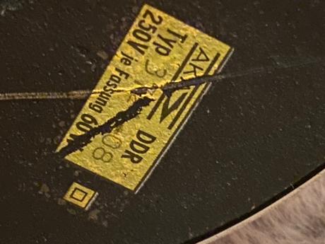 Veľká retro stolová lampa,