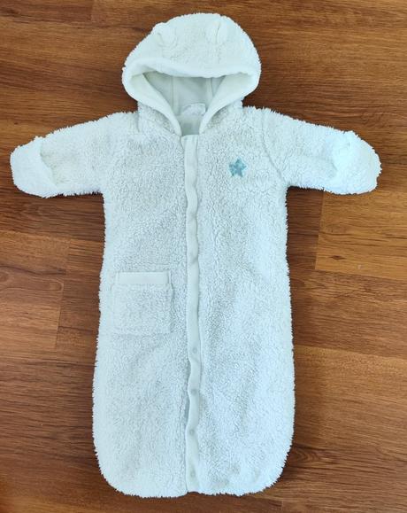 Huňatý fusak na prechod pre bábo, ergee