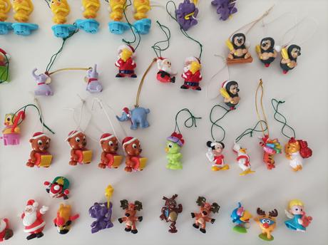 Vianočné kinder postavičky,