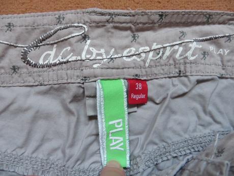 Dievčenské letné nohavice - veľ. 38 - zn. esprit, esprit,38