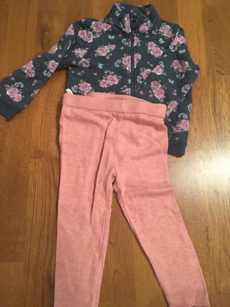 Tepláky legíny+mikina, 86